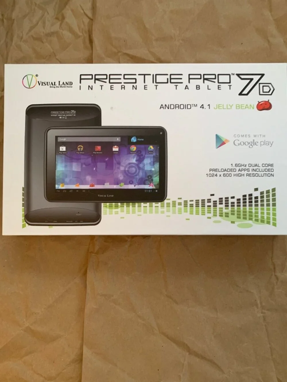 VALUE LAND PRESITIGE PRO 7D ANDROID. 4.1